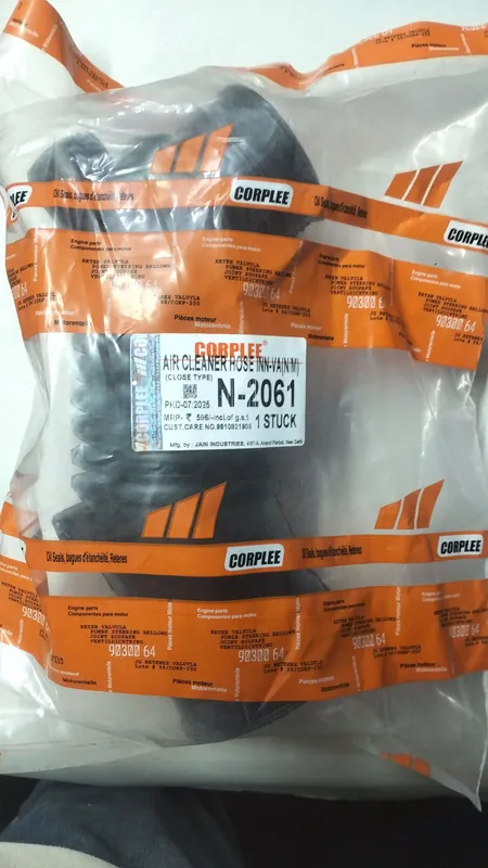 N - 2061 AIR CLEANER HOSE INNOVA N/ M CLOSE TYPE