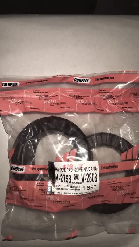 REAR COIL PAD VERNA/ I - 20 O/ S