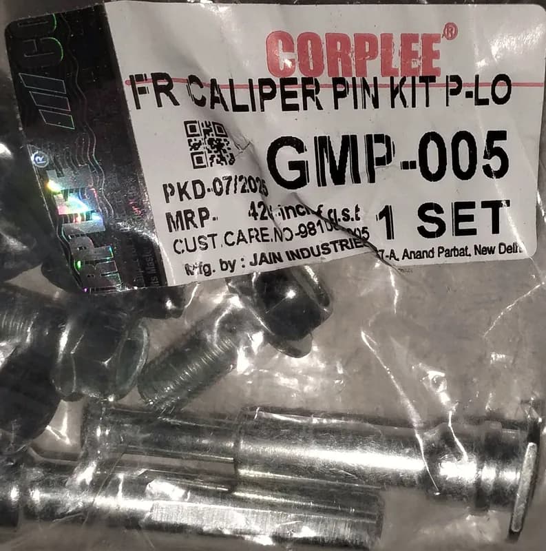 GMP - 005 CALIPER PIN KIT POLO