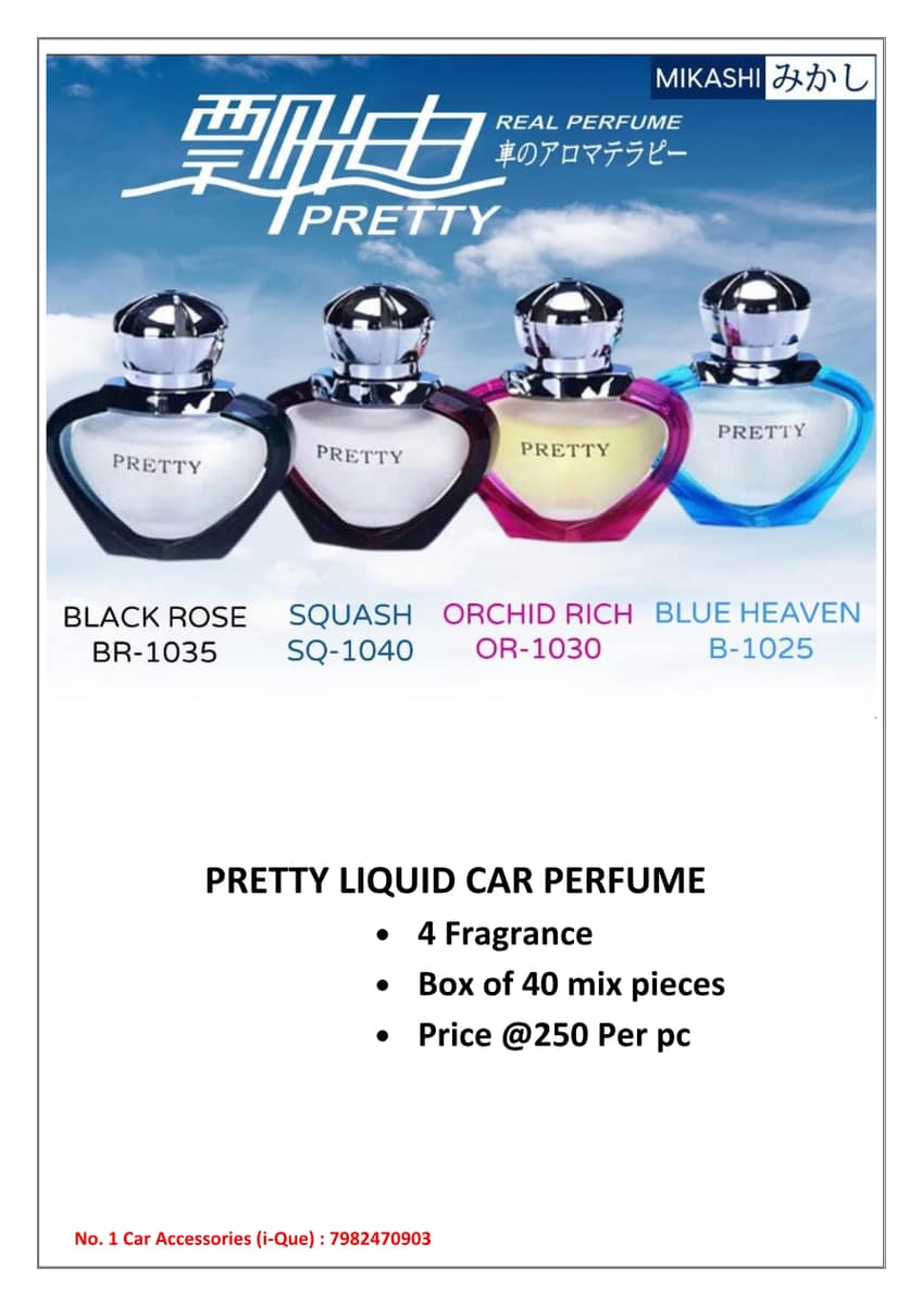 FRANKIE LIQUID CAR PERFUME