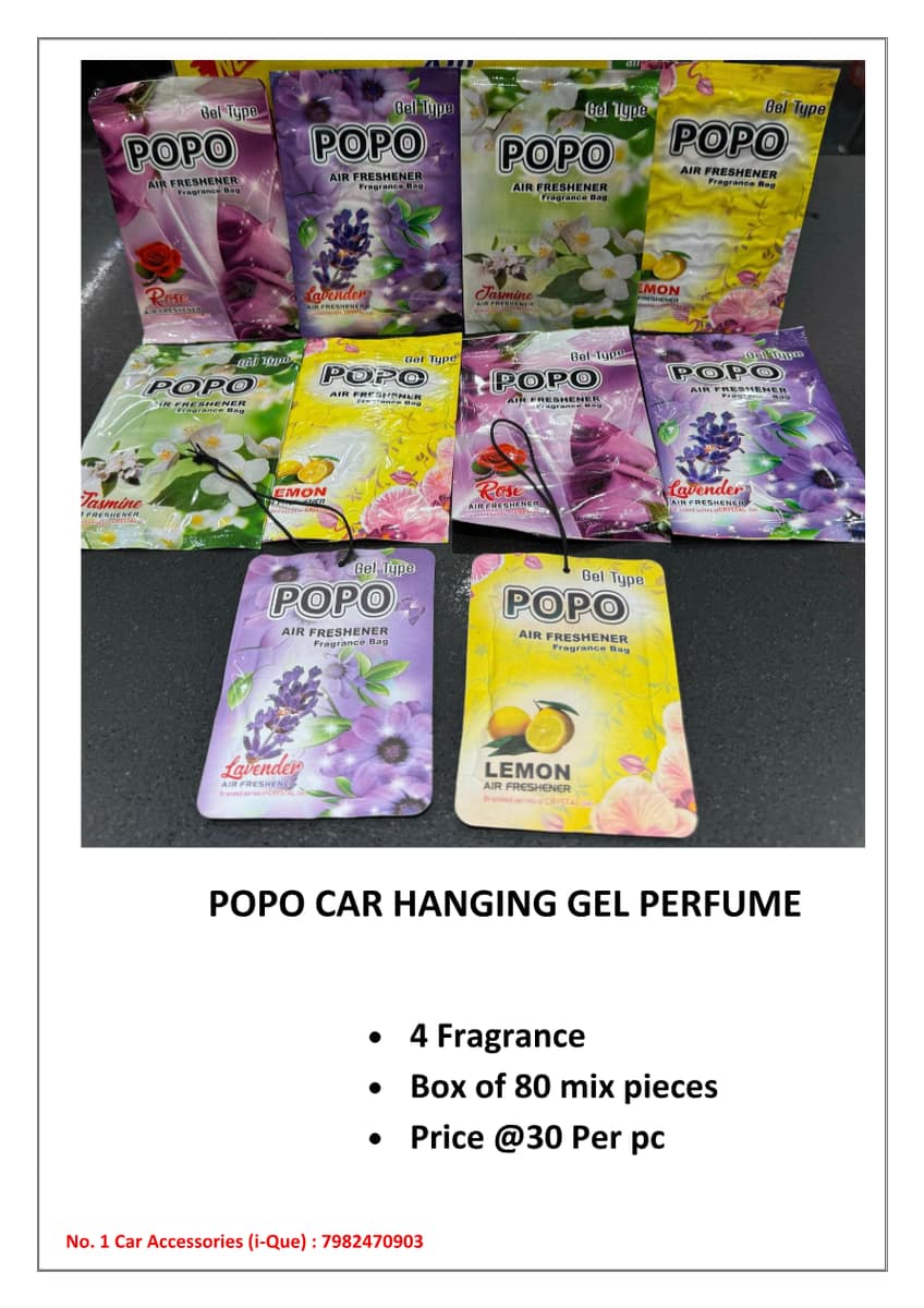 BEDELIA GEL CAR PERFUME