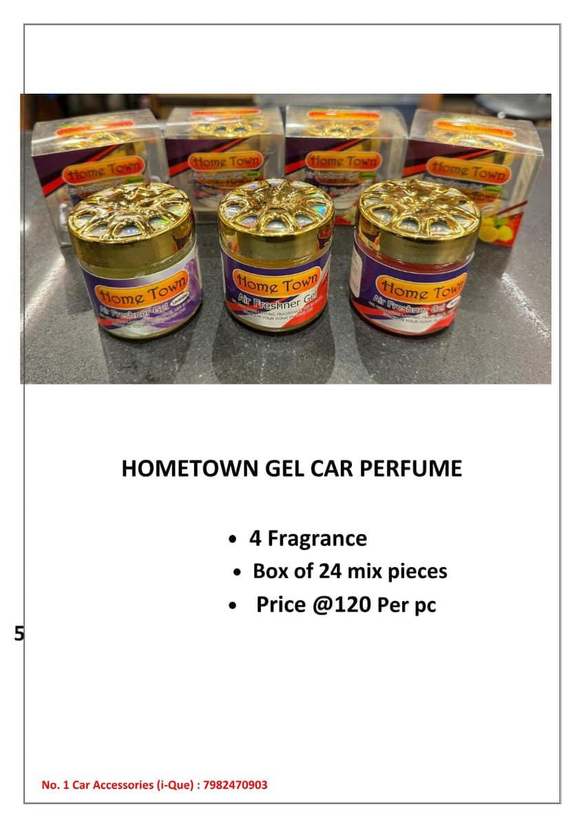 BENCY GEL CAR PERFUME
