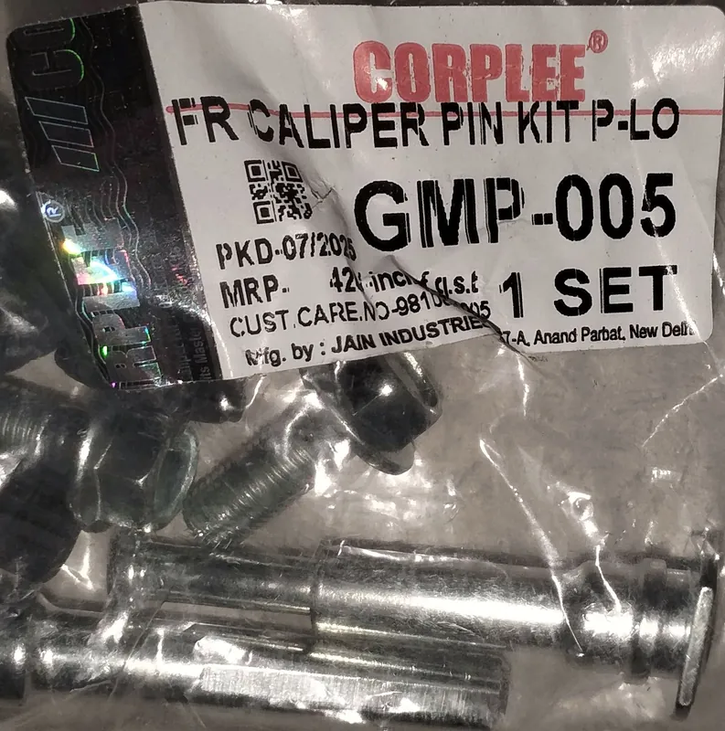 GMP - 005 CALIPER PIN KIT POLO