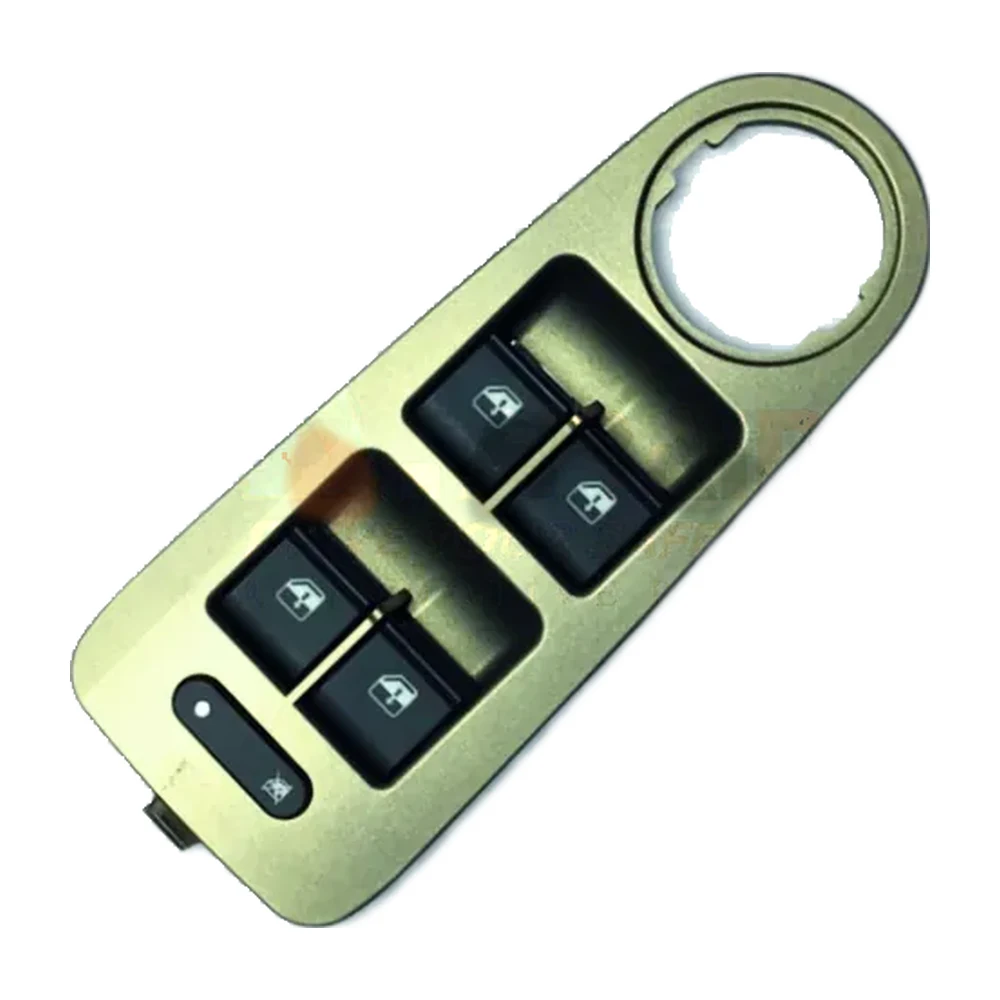 MANZA T - 2 RH POWER WINDOW SWITCH W/ O MIRROR BROWN